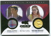 CZX Crisis on Infinite Earths DM05 Grant Gustin Melissa Benoist Dual Wardrobe Ca - TvMovieCards.com