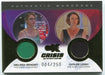 CZX Crisis on Infinite Earths DM07 Melissa Benoist Chyler Leigh Dual Wardrobe Card - TvMovieCards.com