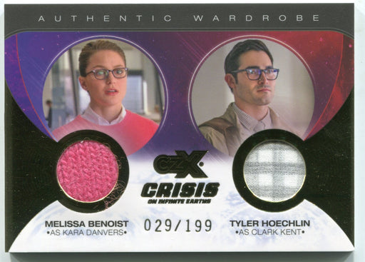 CZX Crisis on Infinite Earths DM17 Melissa Benoist Tyler Hoechlin Dual Wardrobe - TvMovieCards.com