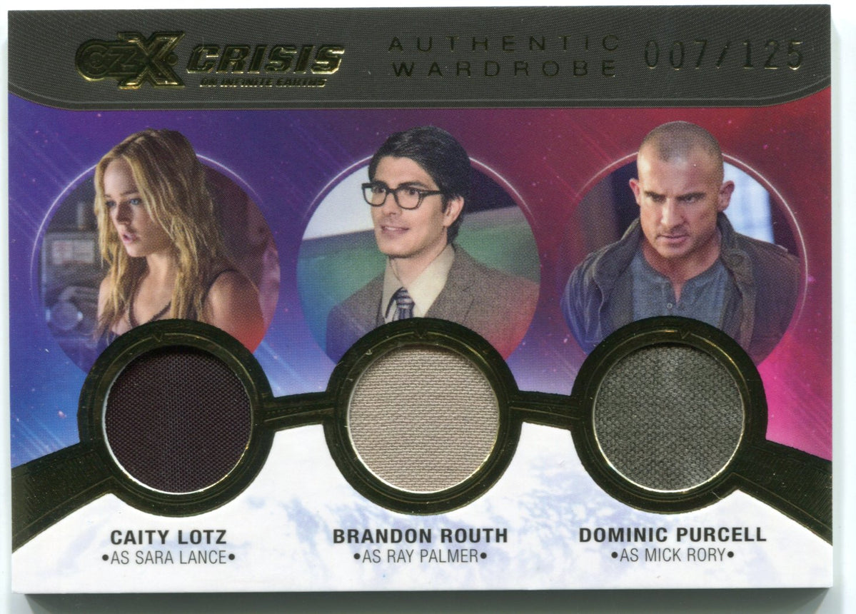 CZX Crisis on Infinite Earths TM03 Lotz / Routh / Purcell Triple Wardr ...