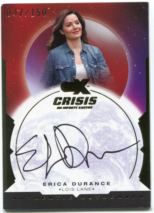 CZX Crisis on Infinite Earths ED-LL Erica Durance as Lois Lane Autograph Card - TvMovieCards.com