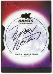 CZX Crisis on Infinite Earths MW Marv Wolfman Autograph Card - TvMovieCards.com