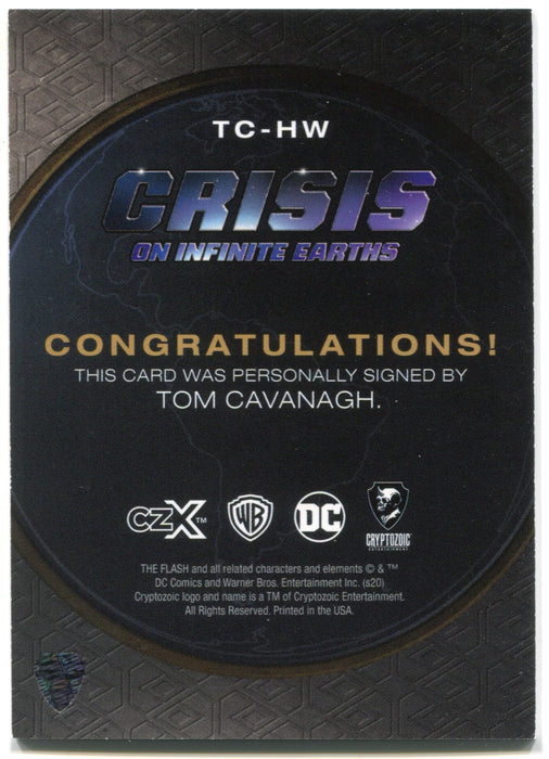 CZX Crisis on Infinite Earths TC-HW Tom Cavanagh as Harrison Wells Autograph Card - TvMovieCards.com