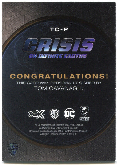 CZX Crisis on Infinite Earths TC-P Tom Cavanagh as Pariah Autograph Card - TvMovieCards.com