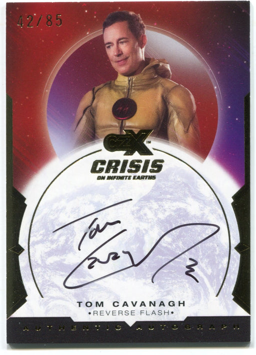 CZX Crisis on Infinite Earths TC-RF Tom Cavanagh as Reverse-Flash Autograph Card - TvMovieCards.com