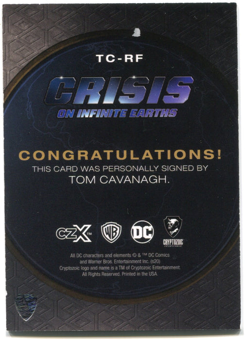 CZX Crisis on Infinite Earths TC-RF Tom Cavanagh as Reverse-Flash Autograph Card - TvMovieCards.com