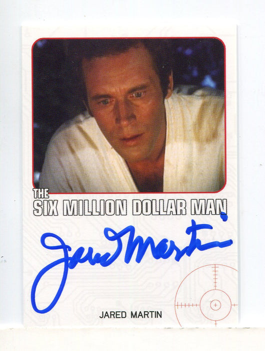 Bionic Collection Six Million Dollar Man Jared Martin Autograph Card - TvMovieCards.com