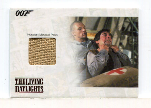 James Bond Archives 2014 Edition Hessian Medical Pack Relic Card JBR34 #074/500 - TvMovieCards.com