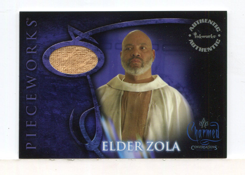 Charmed Conversations James Avery Elder Zola Pieceworks Costume Card PWCC6 - TvMovieCards.com