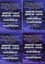 Charmed Conversations Promo Card Lot P-1 P-UK P-Internet P-SD 4 Cards - TvMovieCards.com