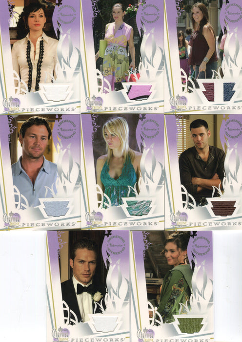 Charmed Destiny Pieceworks Costume Card Set PW1 thru PW8 - TvMovieCards.com