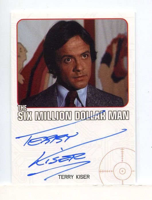 Bionic Collection Six Million Dollar Man Terry Kiser Autograph Card - TvMovieCards.com