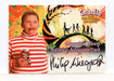 Charlie & Chocolate Factory Philip Wiegratz as Augustus Gloop Autograph Card - TvMovieCards.com