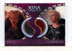 Xena Dangerous Liaisons Xena and Gabrielle Double Costume Card DC10 - TvMovieCards.com