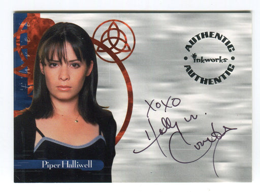 Charmed Season 1 Holly Marie Combs as Piper Halliwell Autograph Card A2 - TvMovieCards.com