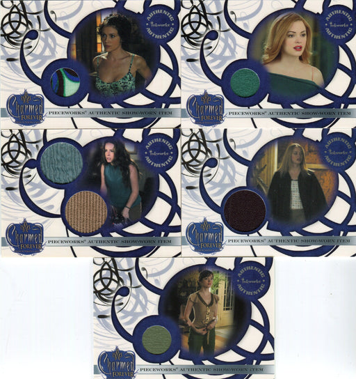 Charmed Forever Pieceworks Costume Card Set PW1 through PW13 - TvMovieCards.com