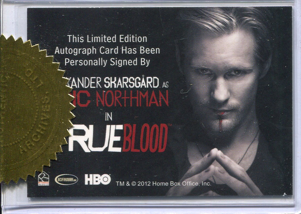 True Blood Premiere Edition Dealer Incentive Alexander Skarsgard Autograph Card - TvMovieCards.com