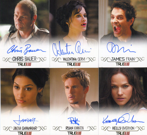 True Blood Archives Autograph Card Lot 10 Cards Rittenhouse 2013 - TvMovieCards.com