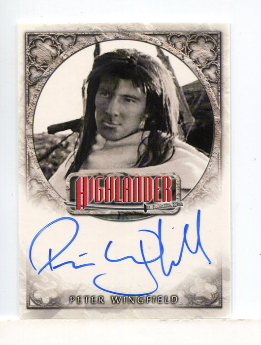 Highlander Peter Wingfield as Methos Expansion Autograph Card IA3 - TvMovieCards.com