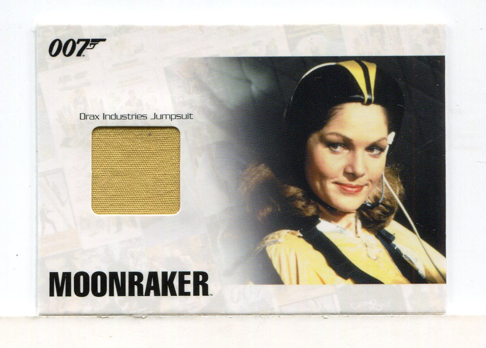 James Bond Mission Logs Jumpsuit Relic Costume Card JBR20 #889/900 - TvMovieCards.com