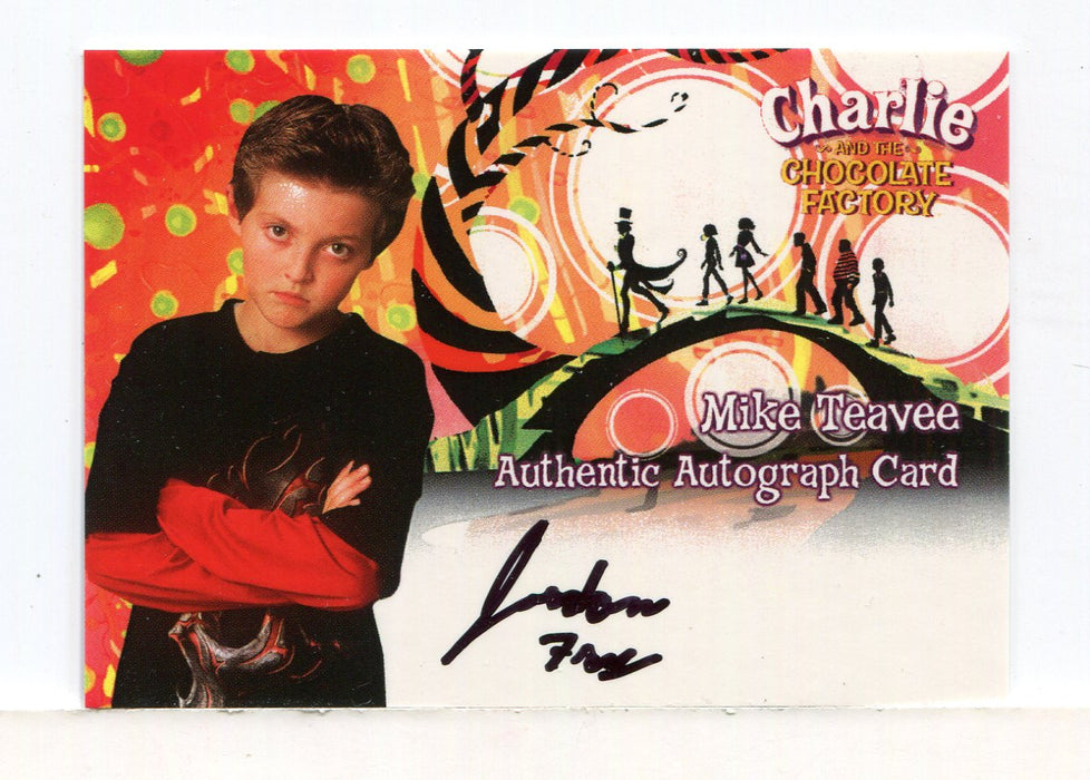 Charlie & Chocolate Factory Jordan Fry as Mike Teavee Autograph Card - TvMovieCards.com