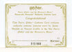 Harry Potter Memorable Moments Vincent Crabbe Costume Card HP C1 #512/660 - TvMovieCards.com