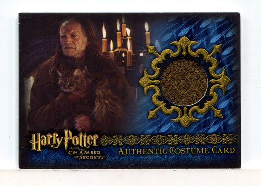 Harry Potter Chamber Secrets Argus Filch's Overcoat Costume Card HP C7 #341/665 - TvMovieCards.com