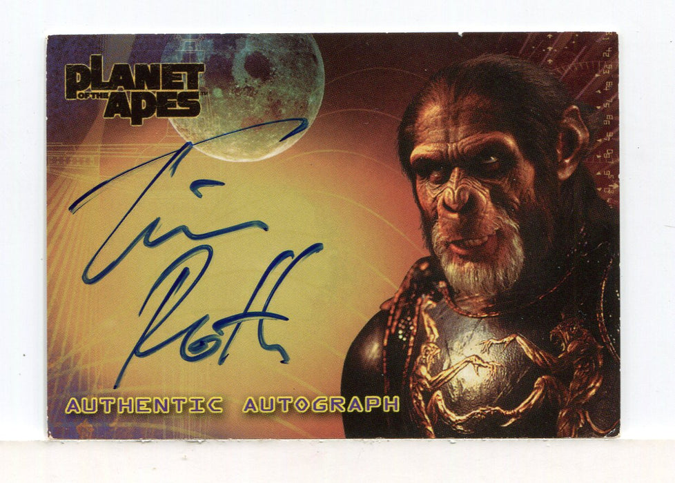 Planet of the Apes Movie Tim Roth as Thade Autograph Card Topps 2001 - TvMovieCards.com