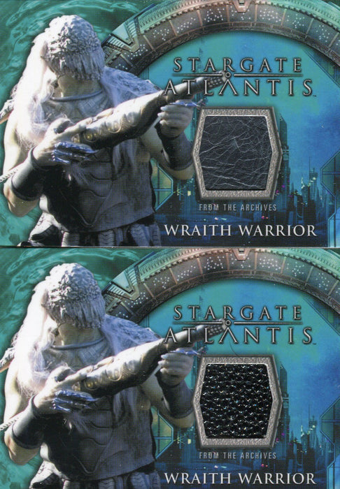 Stargate Atlantis Season Two Wraith Warrior Variant Costume Card Lot 2 Cards - TvMovieCards.com