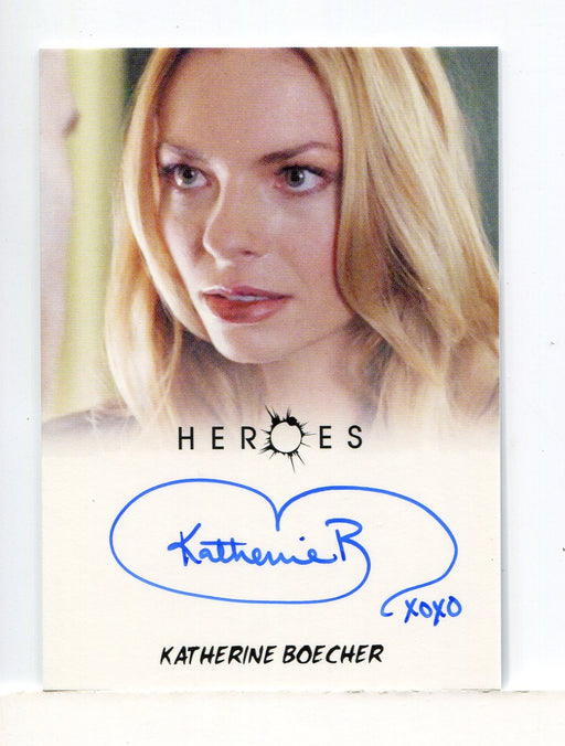 Heroes Archives Katherine Boecher as Alena Autograph Card - TvMovieCards.com