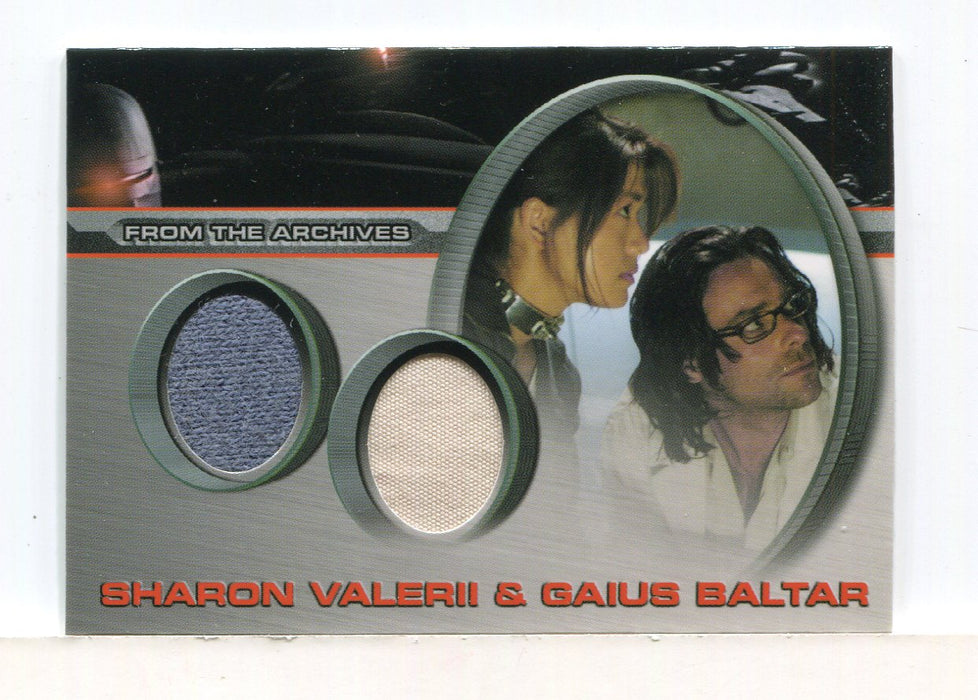 Battlestar Galactica Season Three Double Costume Card DC4 - TvMovieCards.com