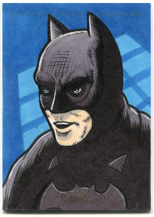 DC Comics CZX Super Heroes & Super-Villains Artist Sketch Card by Russ Maheras - TvMovieCards.com