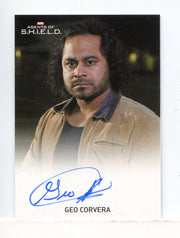 Agents of S.H.I.E.L.D. Season 2 Two Geo Corvera Autograph Card - TvMovieCards.com