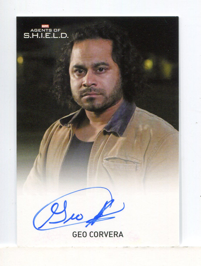 Agents of S.H.I.E.L.D. Season 2 Two Geo Corvera Autograph Card - TvMovieCards.com