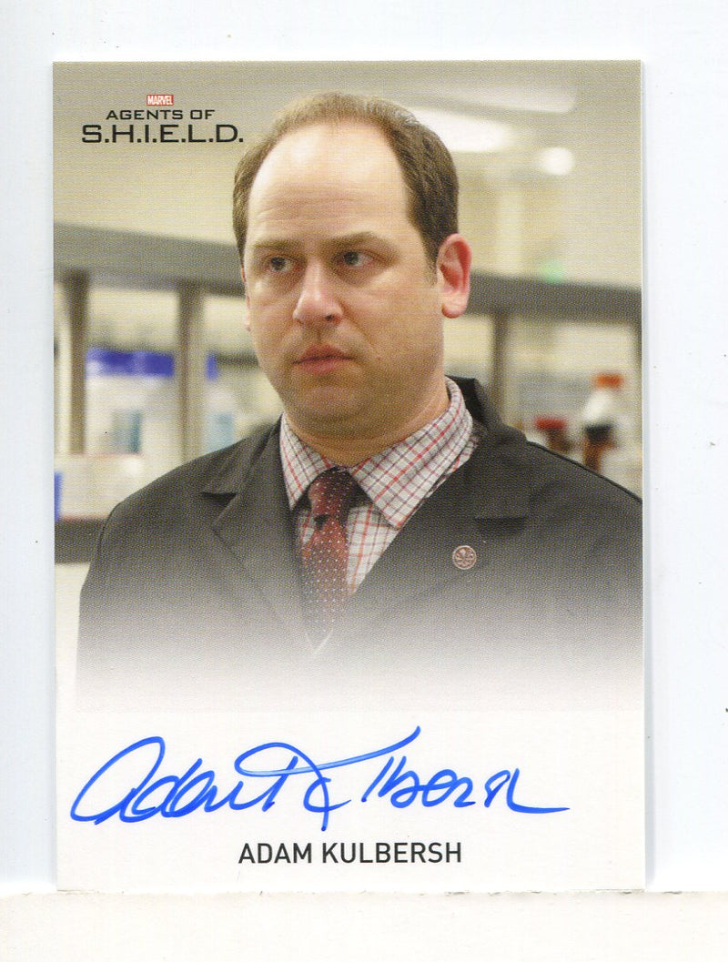 Agents of S.H.I.E.L.D. Season 2 Adam Kulbersh Autograph Card - TvMovieCards.com