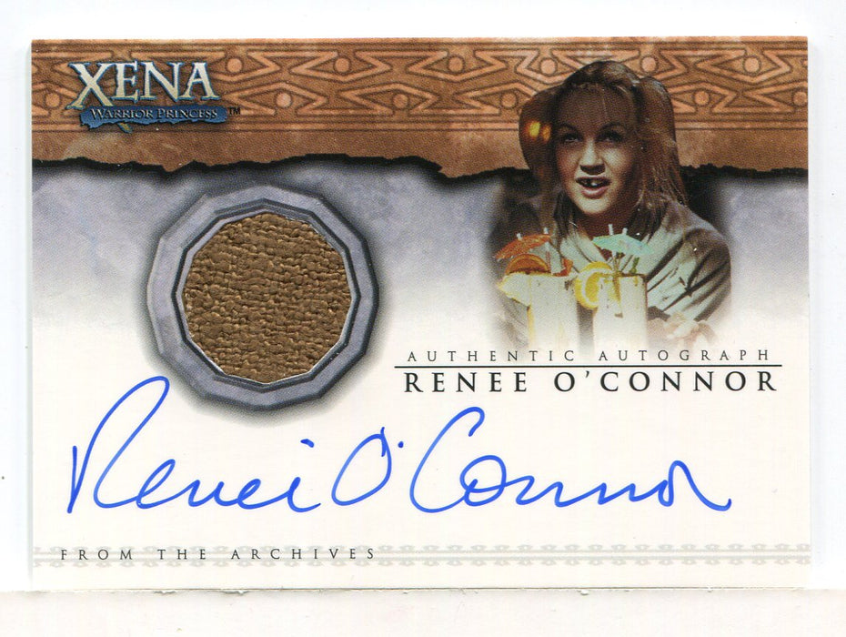 Xena Dangerous Liaisons Renee O'Connor Autograph Costume Card AC12 - TvMovieCards.com