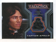 Battlestar Galactica Colonial Warriors Captain Apollo Costume Card CC6 - TvMovieCards.com