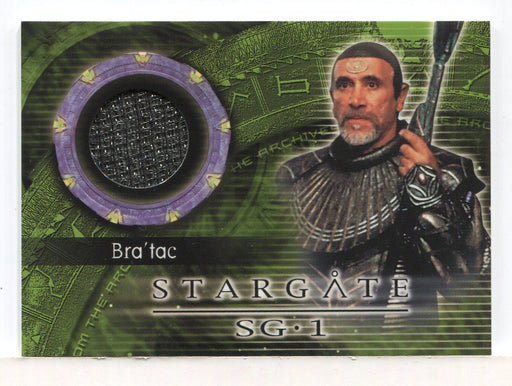 Stargate SG-1 Season Five Bra'tac Costume Card C14 - TvMovieCards.com