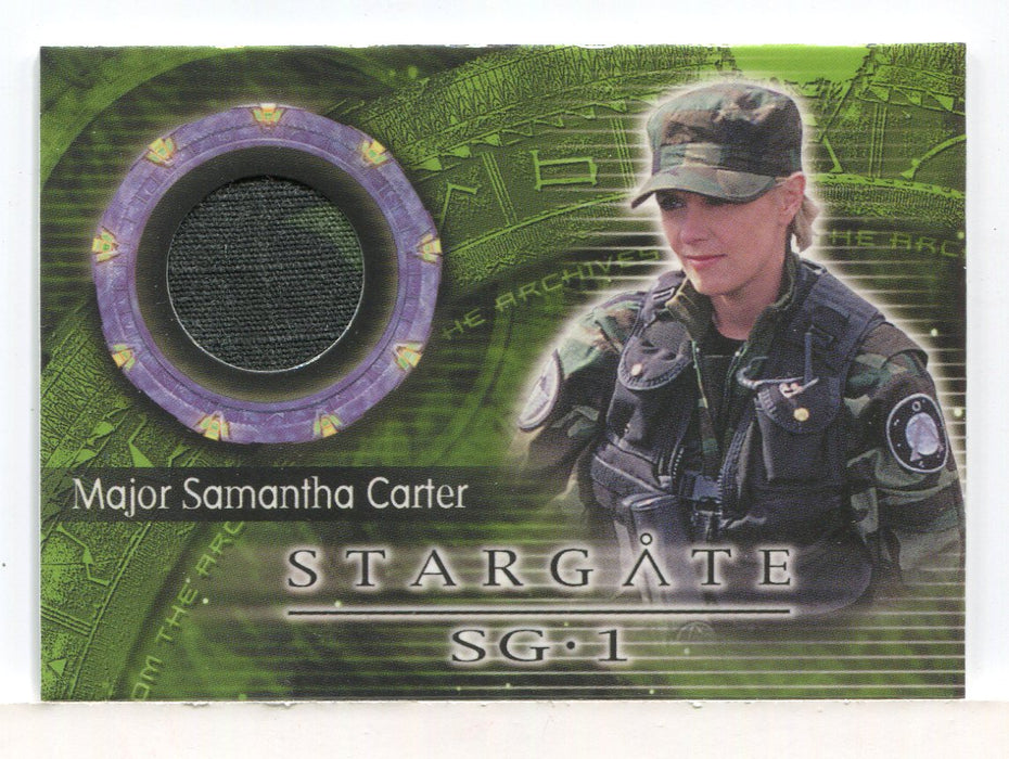 Stargate SG-1 Season Six Major Samantha Carter Costume Card C17 - TvMovieCards.com