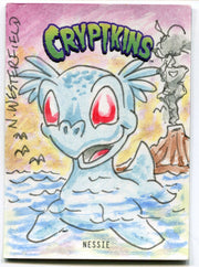 2018 Crypt kins Sketch Trading Card by Niall Westerfield Convention Exclusive - TvMovieCards.com