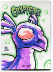 2018 Crypt kins Sketch Trading Card by Yonami Convention Exclusive Cryptozoic - TvMovieCards.com