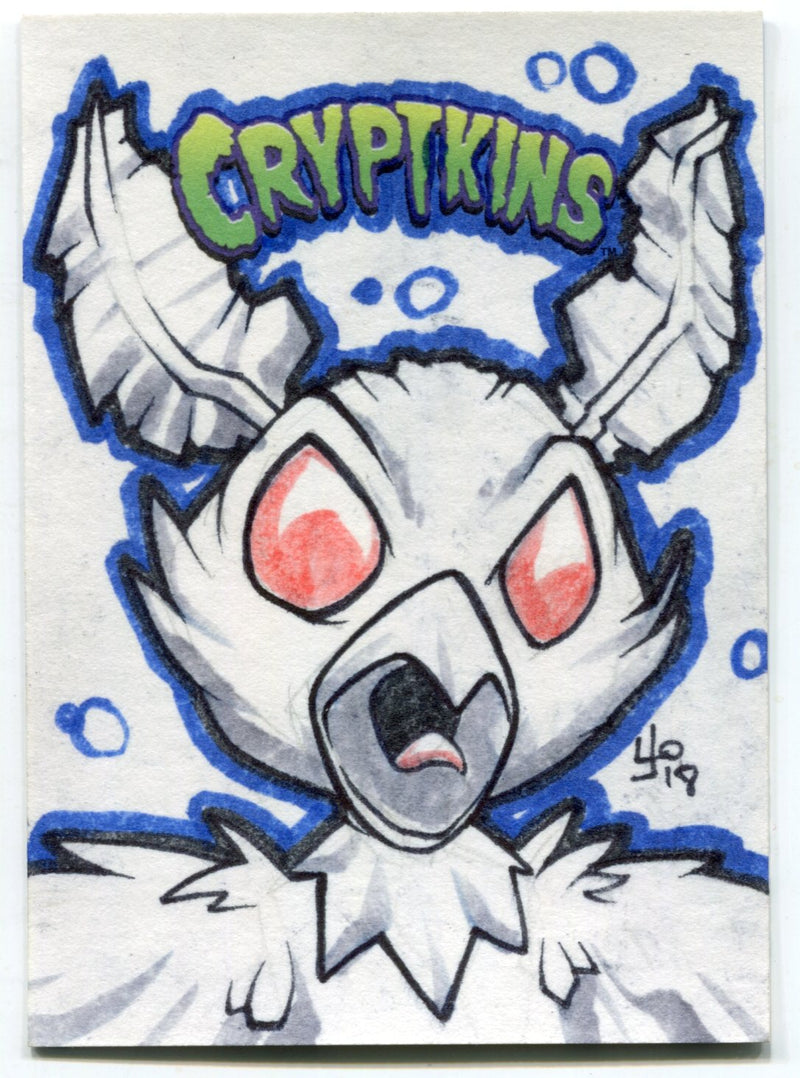 2018 Crypt kins Sketch Trading Card by Yonami Convention Exclusive Cryptozoic - TvMovieCards.com