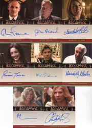 Battlestar Galactica Season Two Autograph Card Lot 8 Cards - TvMovieCards.com