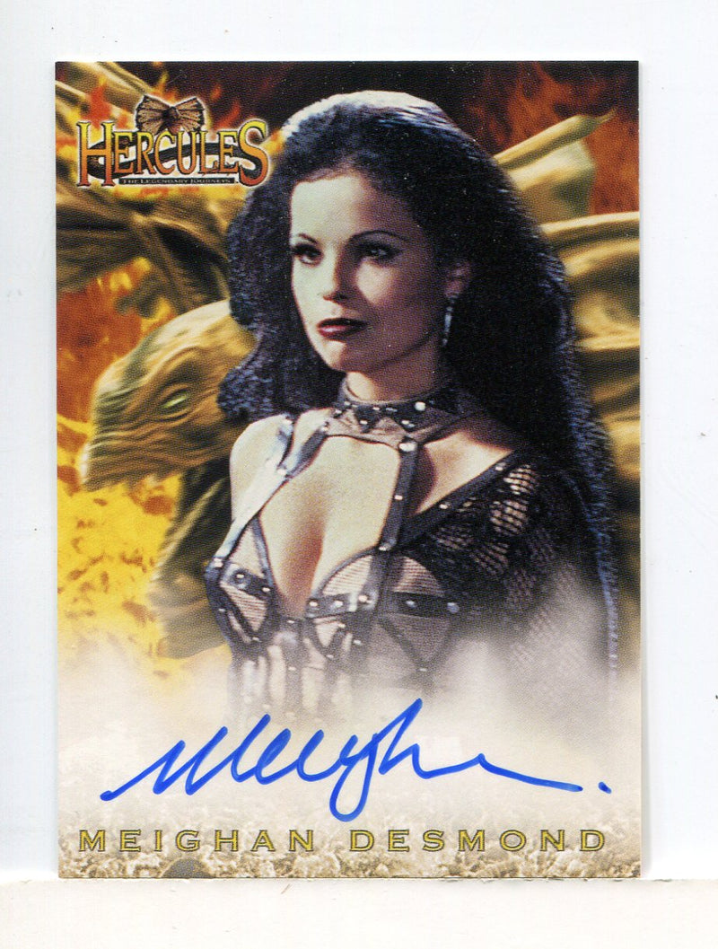 Hercules The Complete Journeys Meighan Desmond as Discord Autograph Card A15 - TvMovieCards.com