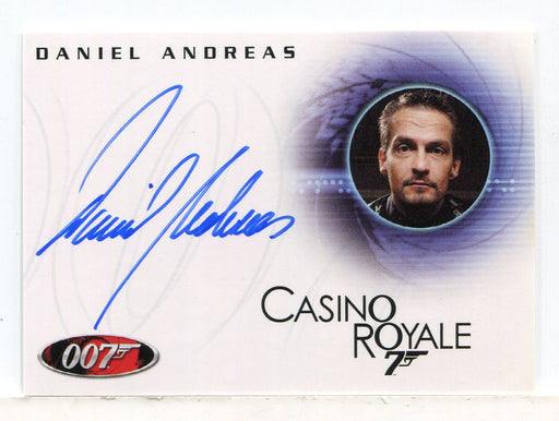 James Bond in Motion 2008 Daniel Andreas Casino Dealer Autograph Card A96 - TvMovieCards.com