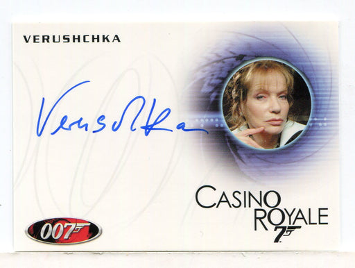 James Bond 50th Anniversary Series Two Verushchka Autograph Card A186 - TvMovieCards.com