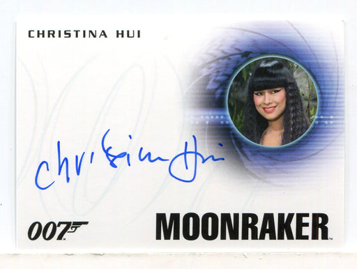 James Bond Archives Spectre Christina Hui Autograph Card A295 - TvMovieCards.com