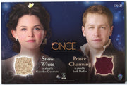 Once Upon A Time Oversized Quad Wardrobe OM23 Costume Card Cryptozoic - TvMovieCards.com