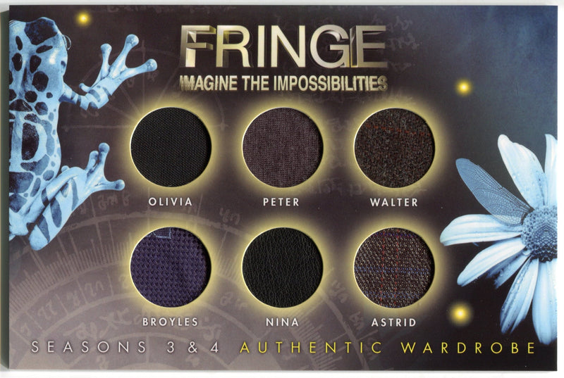 Fringe Seasons 3 & 4 Oversized Wardrobe OM16 Costume Card Cryptozoic - TvMovieCards.com