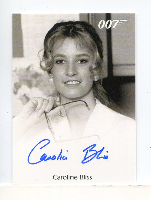 James Bond Archives Final Edition 2017 Caroline Bliss Autograph Card - TvMovieCards.com